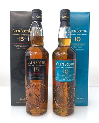 Lot 50 - 2 bottles of Glen Scotia Classic Campbeltown...