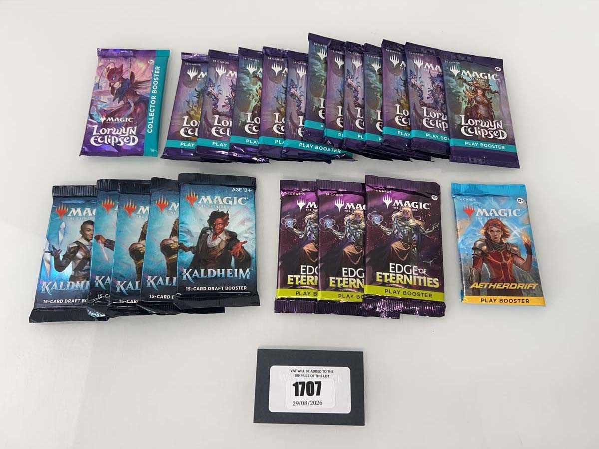 Lot 1707 - Various Magic the Gathering Trading card...