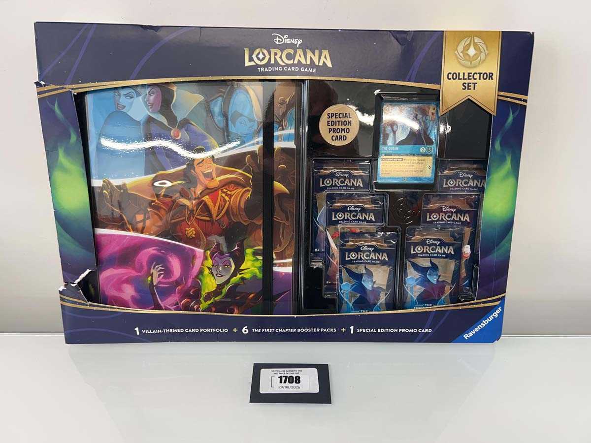 Lot 1708 - Disney Lorcana First Chapter 2025 Collector...