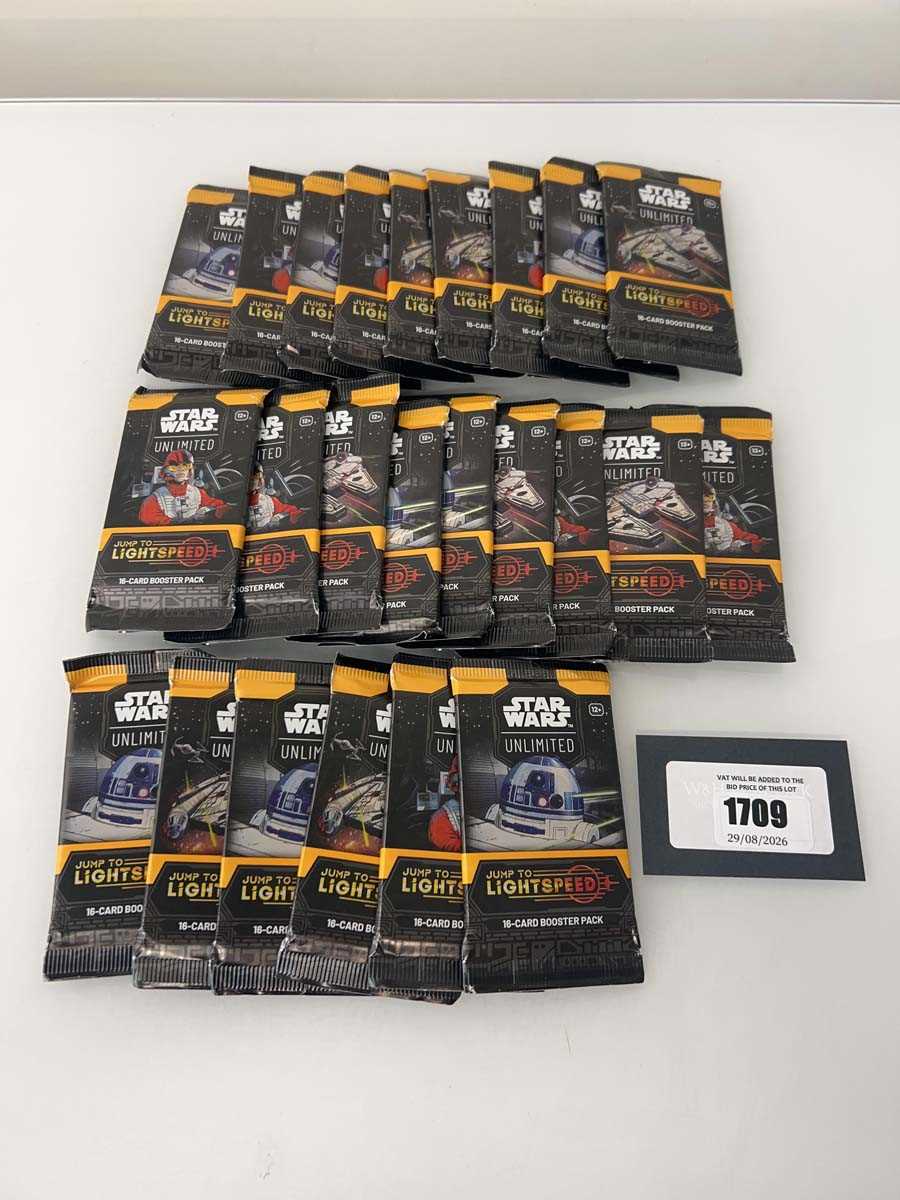 Lot 1709 - Star Wars: Unlimited - Jump to Lightspeed...
