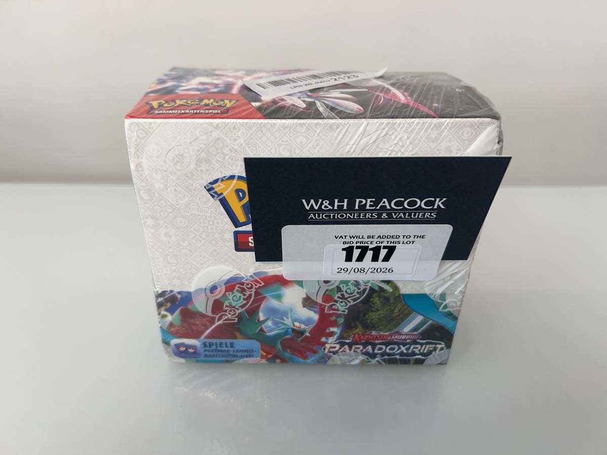 Lot 1717 - German Pokémon TCG: Scarlet & Violet - Paradox...