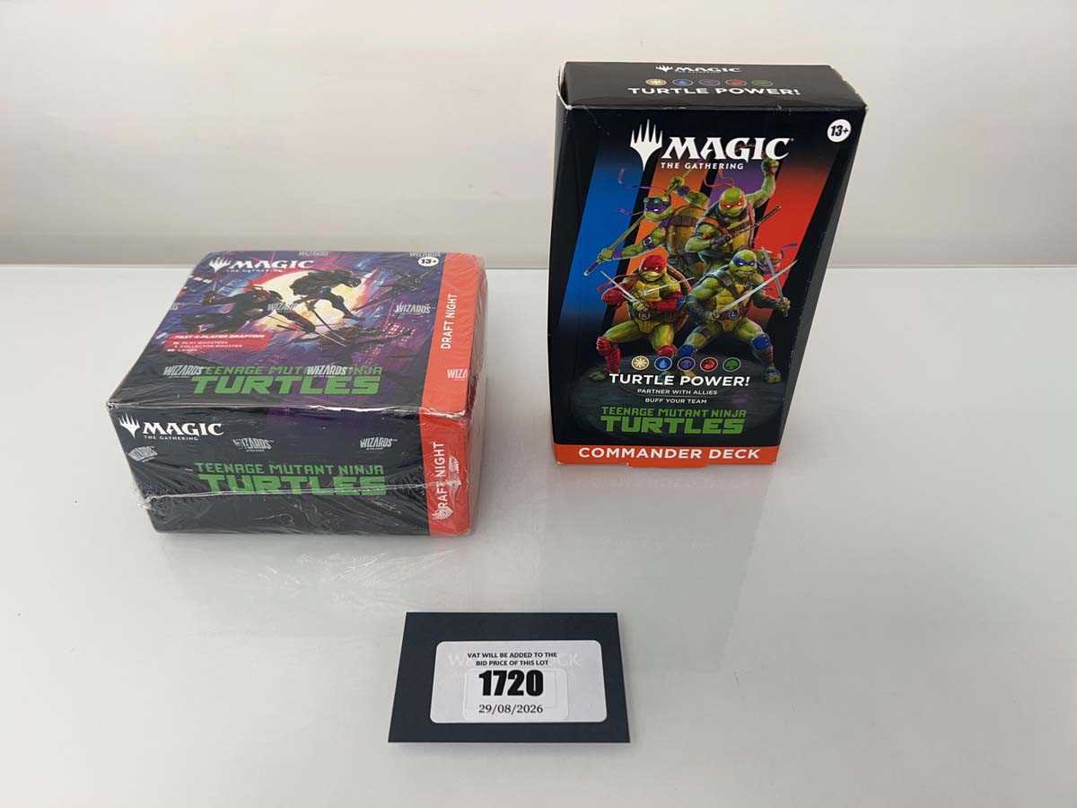 Lot 1720 - (2) Magic The Gathering: Teenage Mutant Ninja...