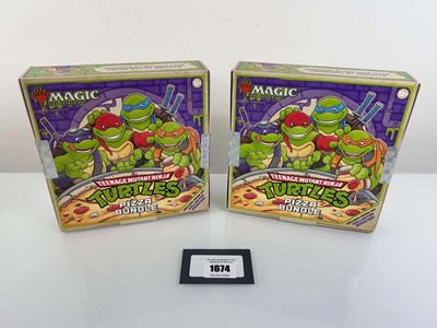 Lot 1674 - 2x Magic The Gathering: Teenage Mutant Ninja...