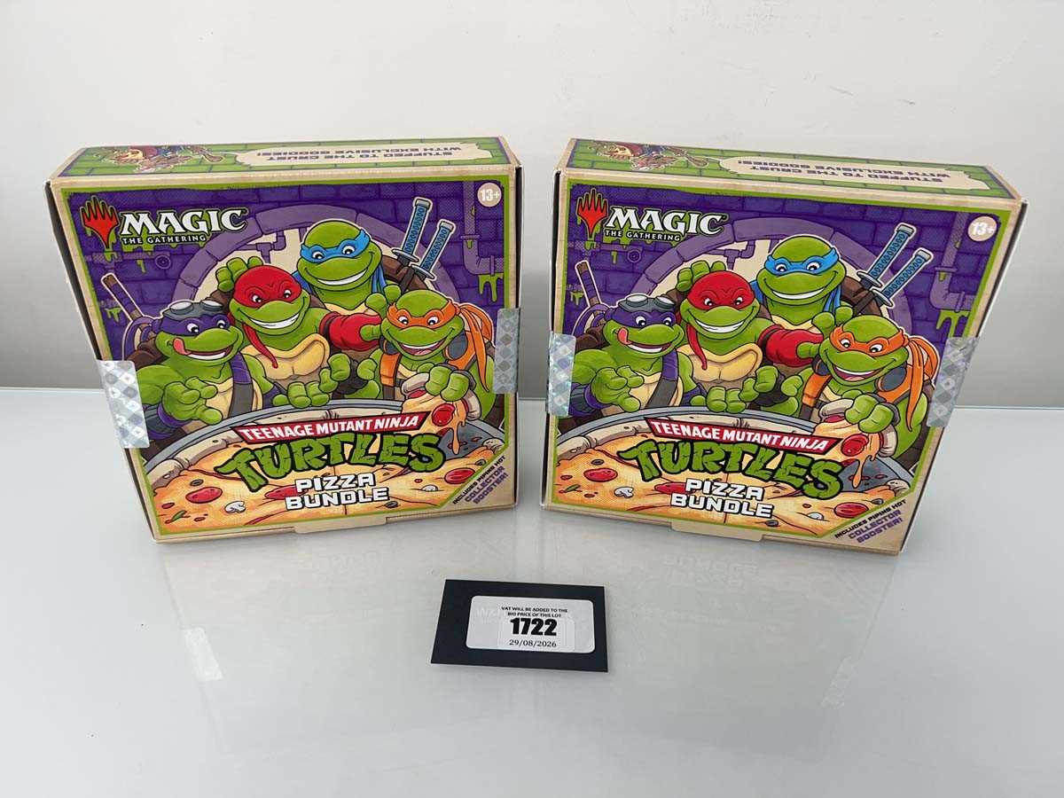 Lot 1722 - 2x Magic The Gathering: Teenage Mutant Ninja...