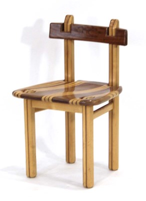 Lot 203 - (G) A late 20th century sycamore and bubinga...