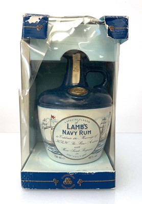 Lot 66 - A Special Flagon of Lamb's Navy Rum with box...