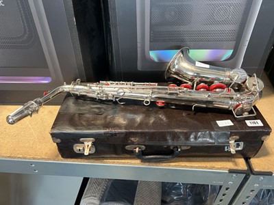 Lot 1161 - Alto saxophone with case