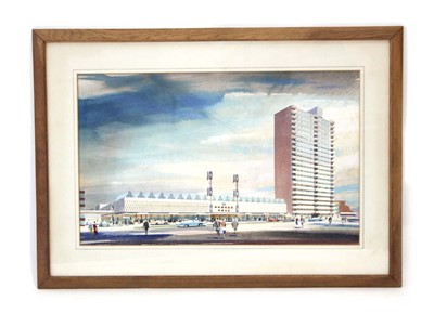 Lot 190 - 1960's School, Market Hall, architectural...