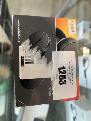 Lot 1203 - Pair of Bose Quiet Comfort earbuds, boxed