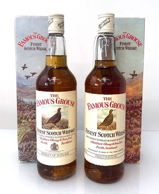 Lot 78 - 2 bottles of The Famous Grouse Finest Scotch...