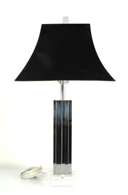 Lot 209 - A Hollywood Regency style table lamp with a...