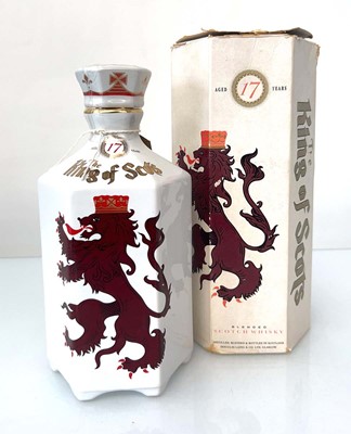 Lot 79 - A Ceramic Decanter of The King of Scots 17...