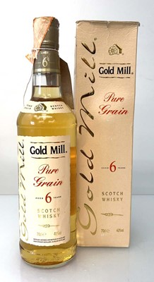 Lot 80 - A bottle of Gold Mill Pure Grain 6 year old...