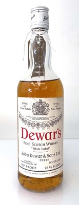 Lot 88 - A bottle of Dewar's "White Label" legendary...