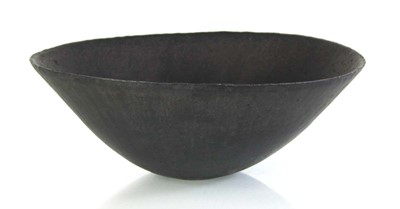 Lot 217 - (C) John Ward (1938-2023), a black glazed...