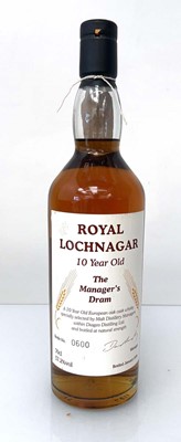 Lot 96 - A bottle of Royal Lochnagar 10 year old The...