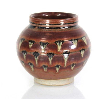 Lot 224 - Paul Barron (1917-1983), a small baluster vase,...
