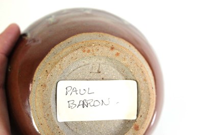 Lot 224 - Paul Barron (1917-1983), a small baluster vase,...