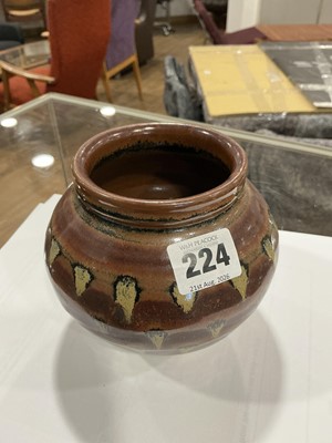 Lot 224 - Paul Barron (1917-1983), a small baluster vase,...