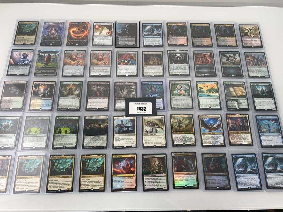 Lot 1432 - Approx. 50 Top Loaded Magic the Gathering...