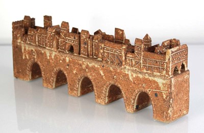 Lot 226 - Bryan Newman (1935–2019), a stoneware...