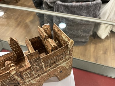 Lot 226 - Bryan Newman (1935–2019), a stoneware...