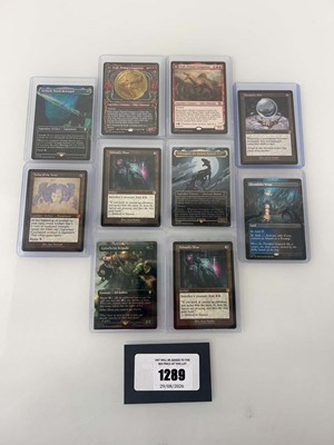 Lot 1289 - 10 Top Loaded Magic the Gathering cards from...