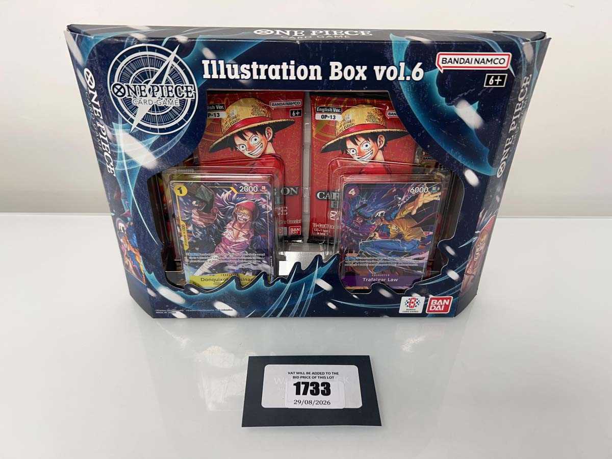 Lot 1733 - One Piece TCG: Illustration Box Vol.6