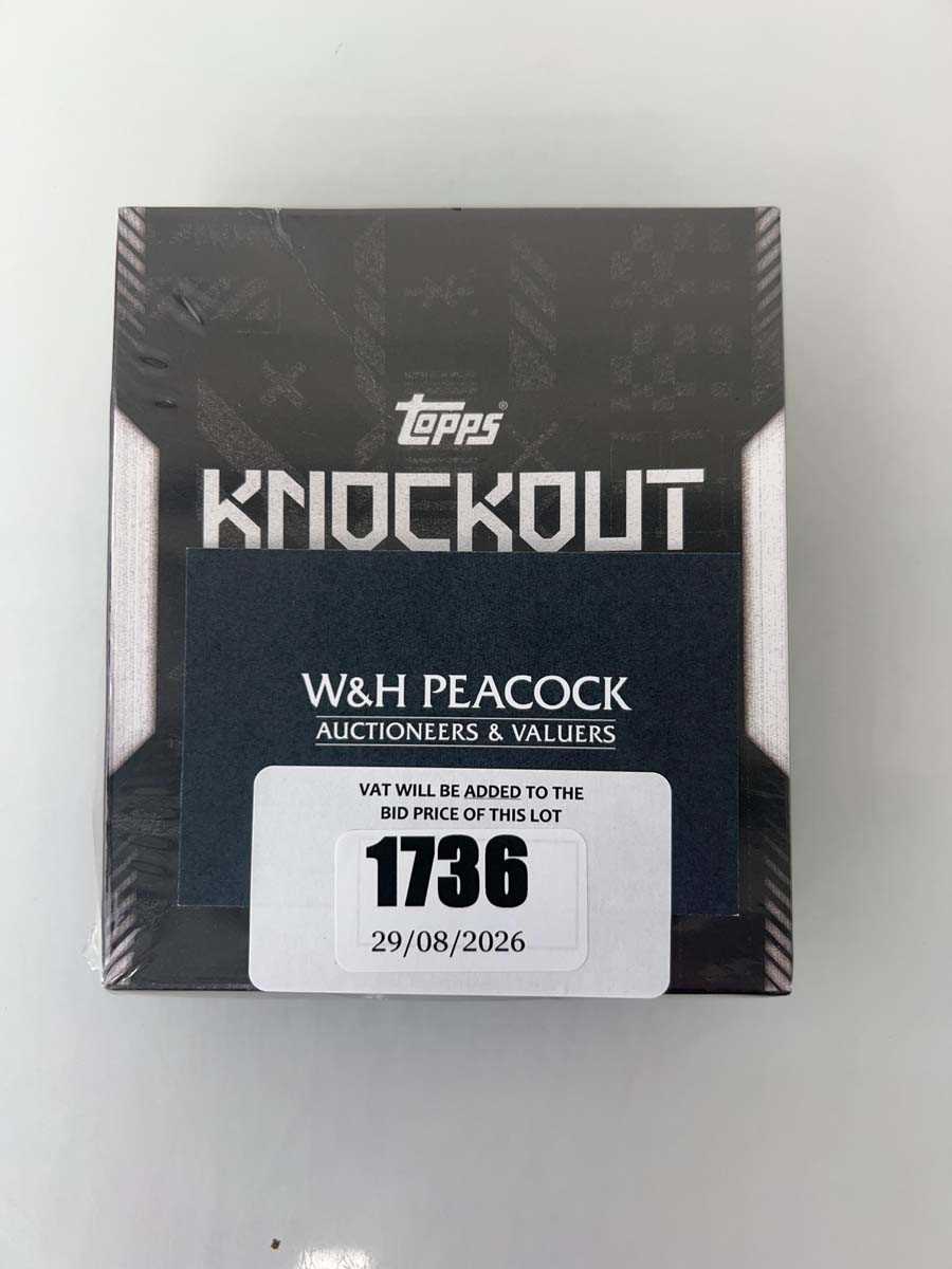Lot 1736 - Topps Knockout UEFA Club Competitions 2025/26 box