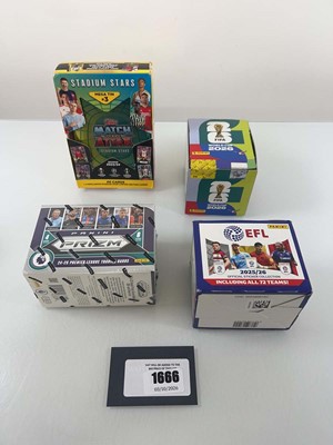 Lot 1666 - (4) Panini Prizm 2024/25 Premier League Box,...