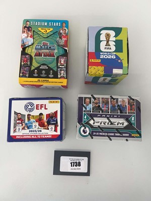 Lot 1738 - (4) Panini Prizm 2024/25 Premier League Box,...