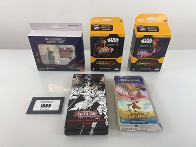 Lot 1669 - (5) Star Wars: Unlimited - Jump to Lightspeed...