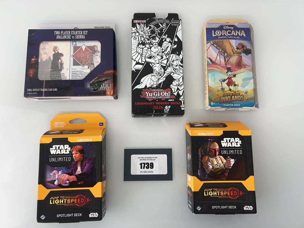 Lot 1739 - (5) Star Wars: Unlimited - Jump to Lightspeed...