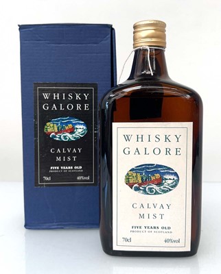 Lot 103 - A bottle of Whisky Galore Calvay Mist Five...