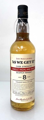 Lot 108 - A bottle of Ian Macleod's "As We Get It" Cask...