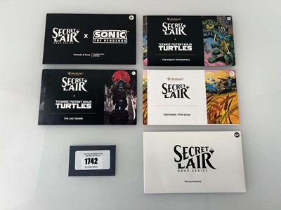 Lot 1742 - (5) Magic the Gathering: Secret Lair x Sonic...