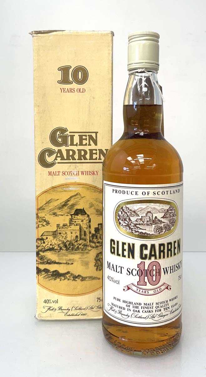 Lot 68 - A bottle of Glen Carren 10 year old Pure...