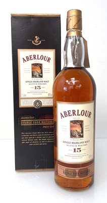 Lot 120 - A bottle of Aberlour 15 year old Single...
