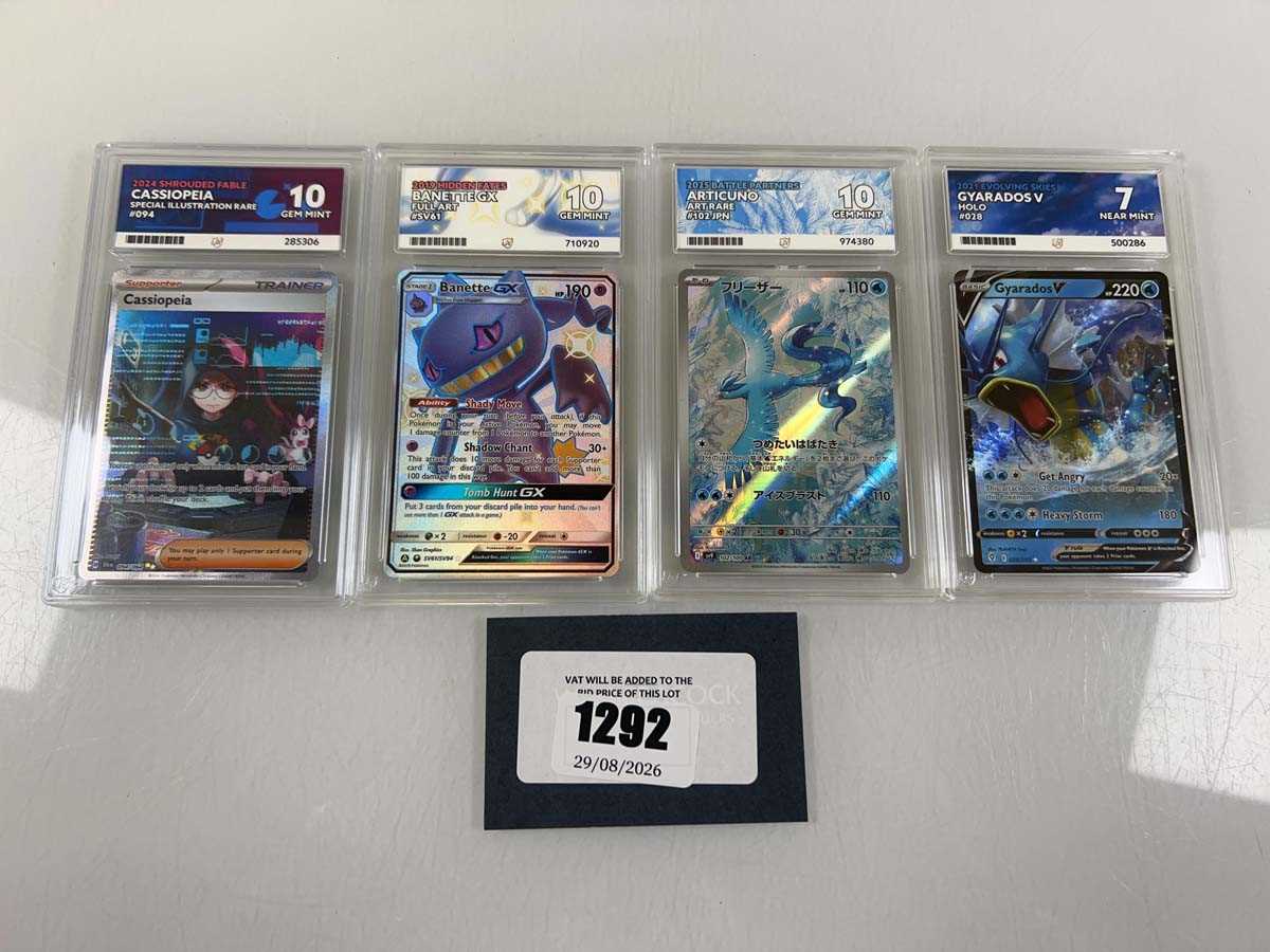 Lot 1292 - (4) 2024 Pokémon Shrouded Fable #094 -...