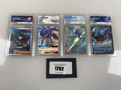 Lot 1292 - (4) 2024 Pokémon Shrouded Fable #094 -...