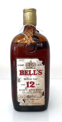 Lot 129 - A bottle of Bell's Royal VAT 12 year old...