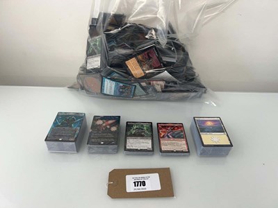 Lot 1770 - Bag containing loose Magic the Gathering...