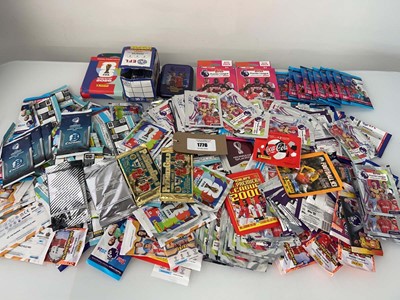 Lot 1776 - Bag containing football cards and stickers...