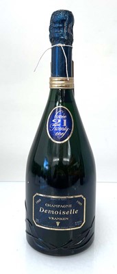 Lot 256 - A bottle of Vranken Demoiselle Cuvee 21 1995...