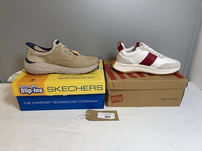 Lot 1317 - 2x Boxed pairs of trainers to include Fitflop...