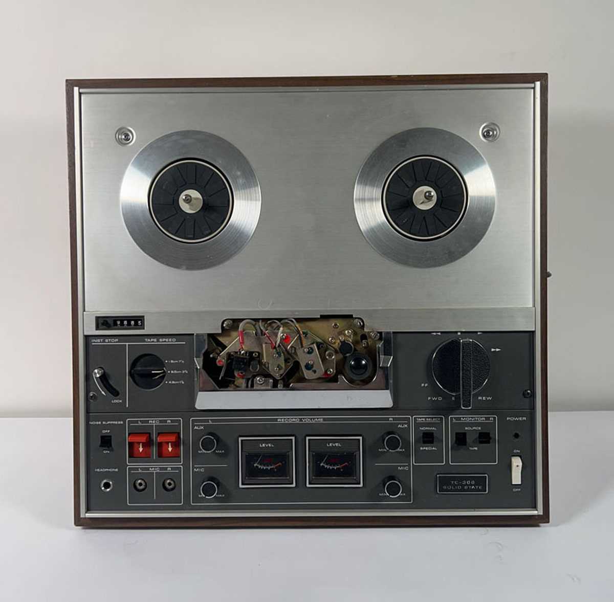 Lot 2 - A boxed Sony model TC-366 three head stereo...