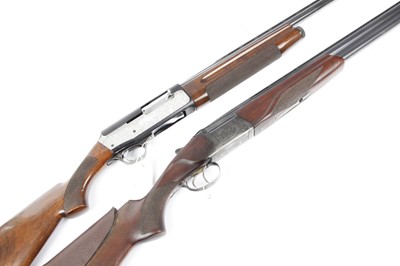 Lot 1893 - (S2) Two together: 12 bore Franchi Hunter Semi-...