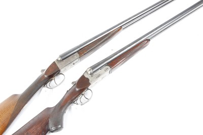 Lot 1894 - Two Boxlock Shotguns: 12 bore Davidson...