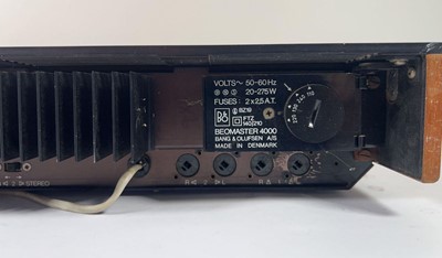 Lot A Bang and Olufsen Beomaster 4000 AM/FM stereo...