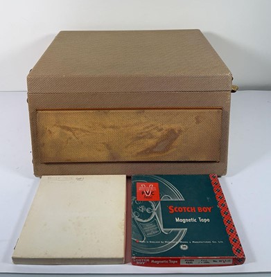 Lot A boxed Brenell mk IV mono tape deck/recorder...